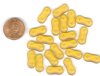 20 4x16mm Two Hole Spacer - Matte Topaz
